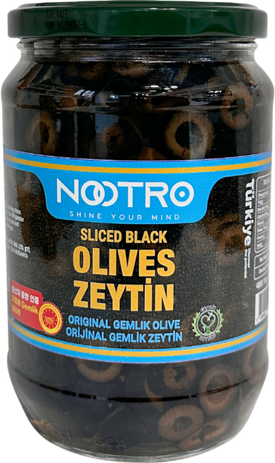 누트로 슬라이스 블랙올리브, 700g, 1개