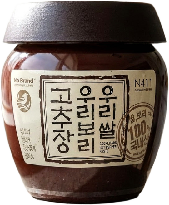 노브랜드 우리쌀 우리보리 고추장, 3개, 1kg