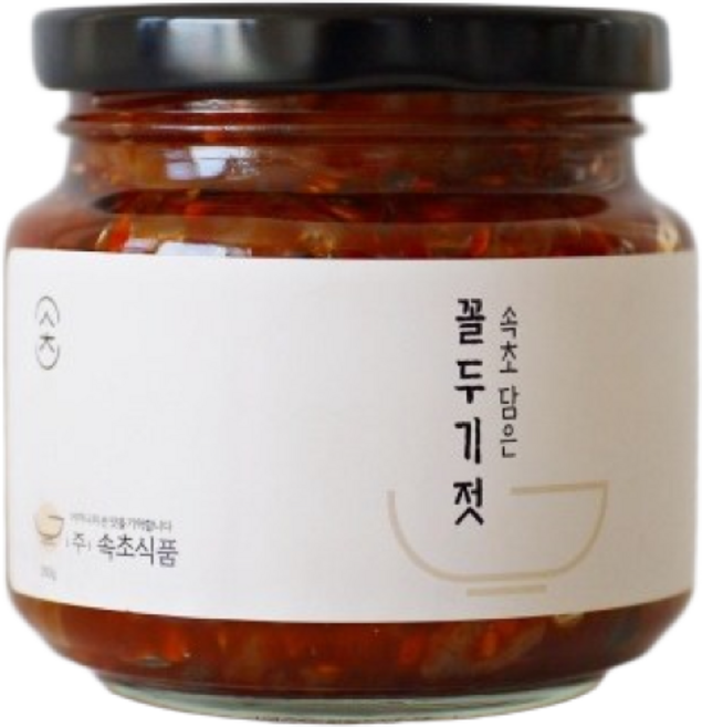 속초식품 속초 담은 꼴뚜기 젓갈, 500g, 1개