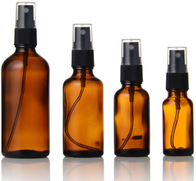 허브스프레이 갈색병 검정 스프레이 5ml~100ml, 갈색병50ml검정스프레이, 1개