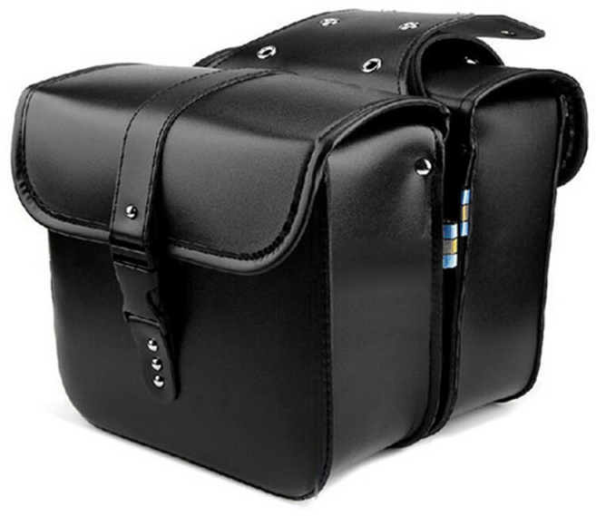 클래식 바이크 오토바이 사이드백 슈퍼커브 CG125 할리데이비슨 트라이엄프 부캐너, 블랙