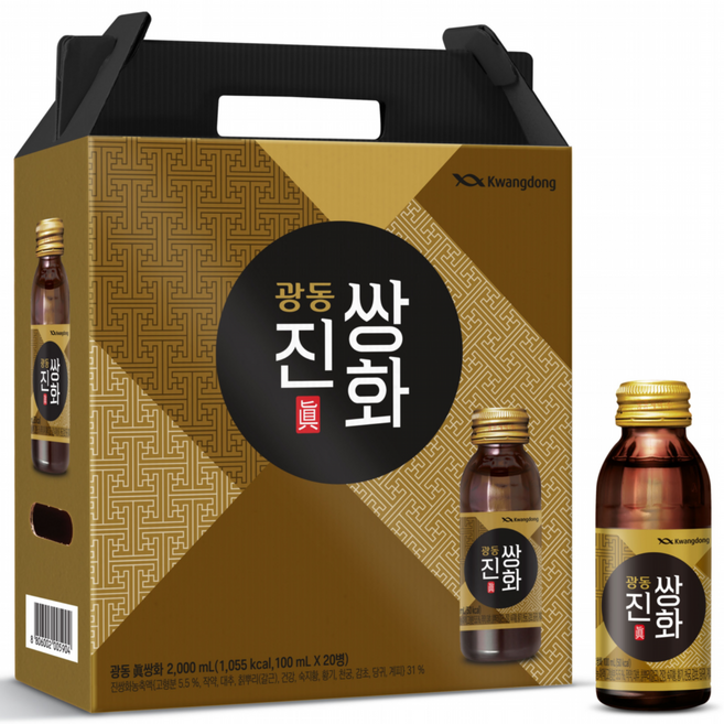 광동 진쌍화 100ml, 20개