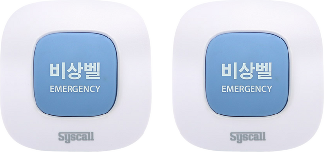 씨스콜 대용량 비상벨 와이드벨 ST-E1 스카이블루 색상 2EA