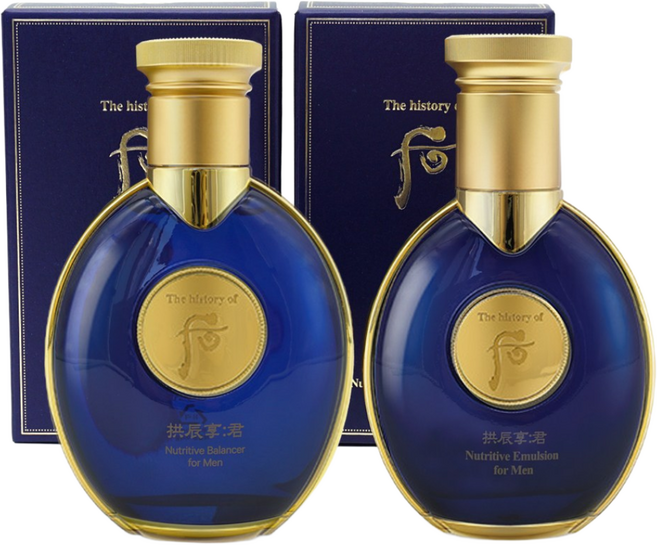 더후 공진향 군 자양 스킨 140ml + 로션 100ml, 1세트