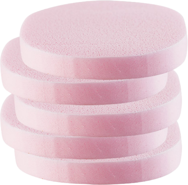 다매다매 클렌징 해면 스펀지, 핑크, 5개