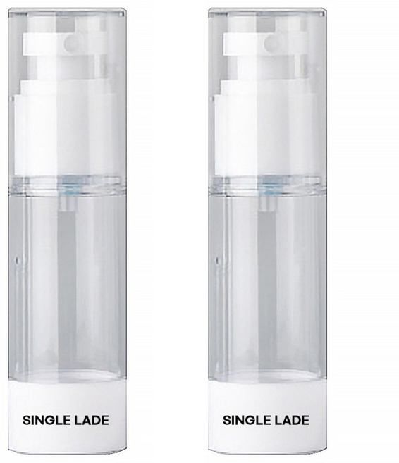 싱글레이드 진공 에센스 공병 30ml, 2개, 투명