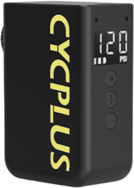 싸이플러스 CYCPLUS AS2 ULTRA 초경량 미니 전동펌프, 1개, 블랙