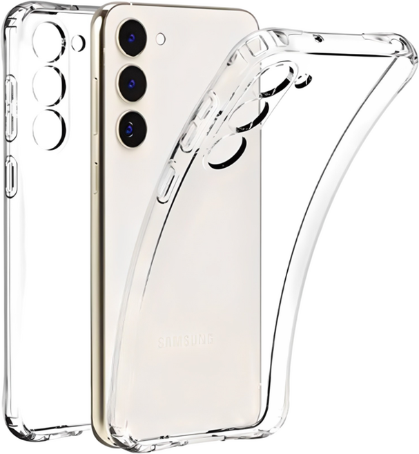 호구다 방탄 범퍼 투명 젤리 휴대폰 케이스 1+1