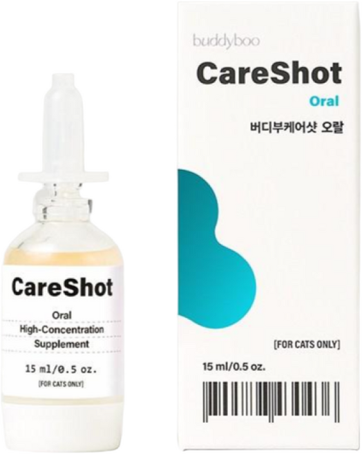 케어샷 오랄 - 고양이 구강영양제 구내염 치주질환 잇몸 구강관리 입냄새, 1개, 구강/치석관리, 15ml