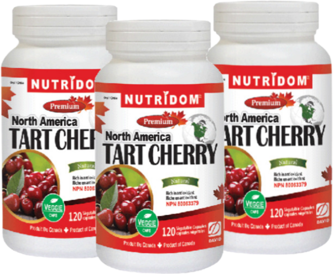 뉴트리돔 캐나다 타트체리 몽모랑시 120캡슐x3통, 3개, 120정