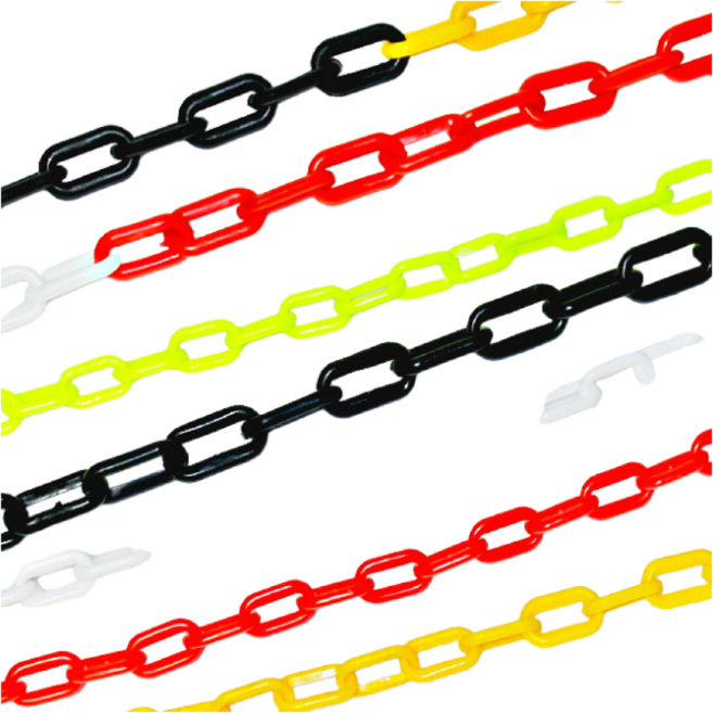모칸도 플라스틱체인 주차체인 형광체인 길이2m부터, 1개