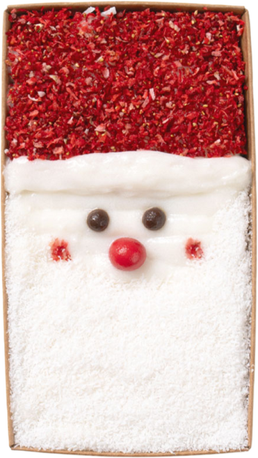 [요리하는떡카소] 크리스마스 떠먹는 산타 케이크 만들기 1인 KIT (상온/NO가열) 어린이 교육기관 수업용추천 돌봄 방과후 유치원 초등 공공기관 단체주문 추천, 1개, 산타케이크