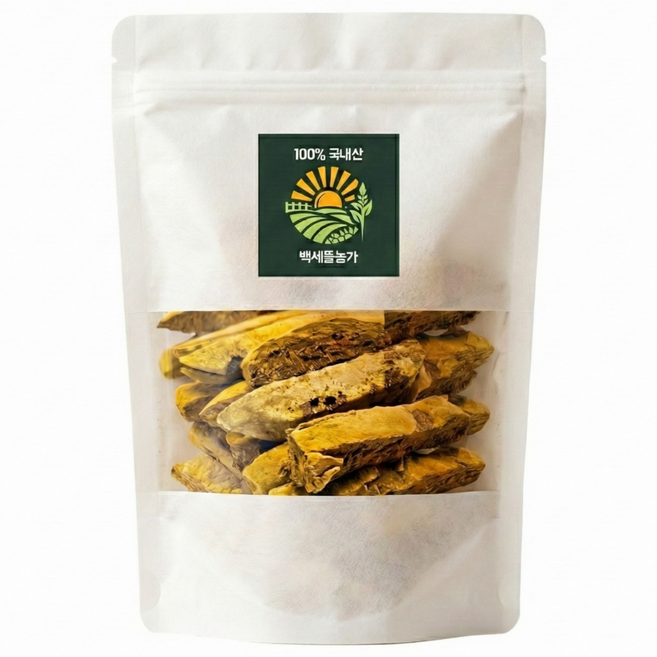 장수 상황버섯 차 국산100% 상등급 슬라이스 답례품 선물, 1개, 백화점납품용100g