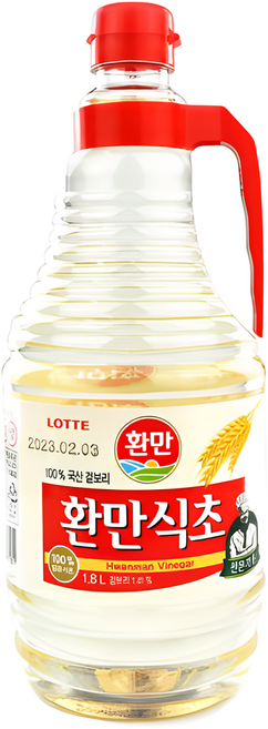 롯데 환만식초, 1.8L, 4개