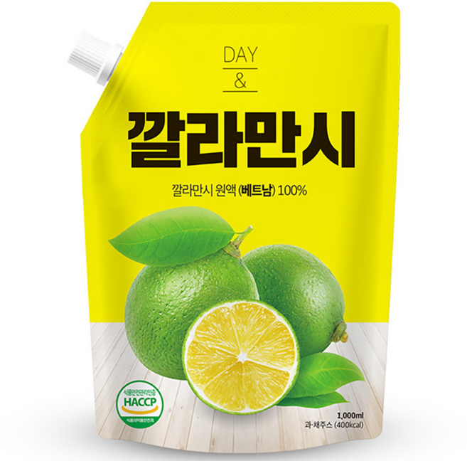 데이앤 깔라만시 원액, 1L, 1개