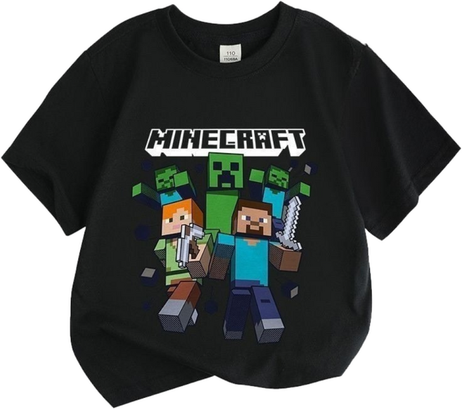마인크래프트 남아 티셔츠 반팔