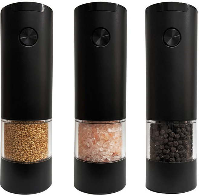 다쓱 주방 전동 그라인더 스테인레스 후추 깨갈이 소금갈이, 1개