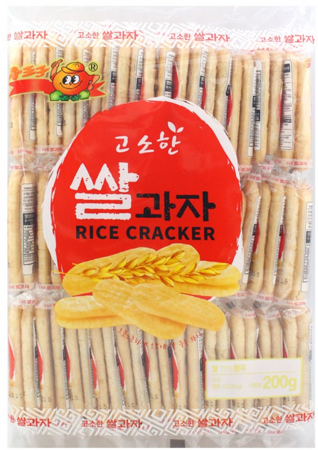 고소한 쌀과자, 200g, 1개