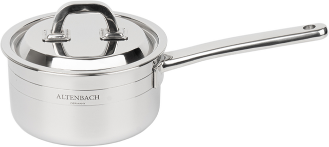 알텐바흐 큐라이네 24 멀티케셀 인덕션냄비 통5중 스텐냄비 16cm, 스텐, 1개