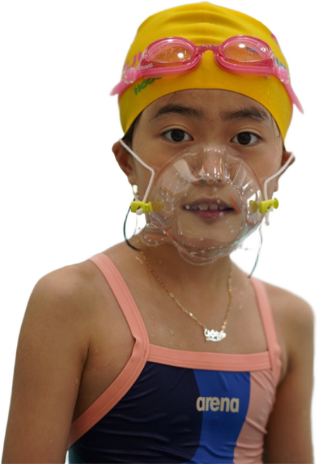 물놀이 마스크 아쿠아 워터파크 서핑 수영장 마스크, M, 1개, 1개입, 혼합색상