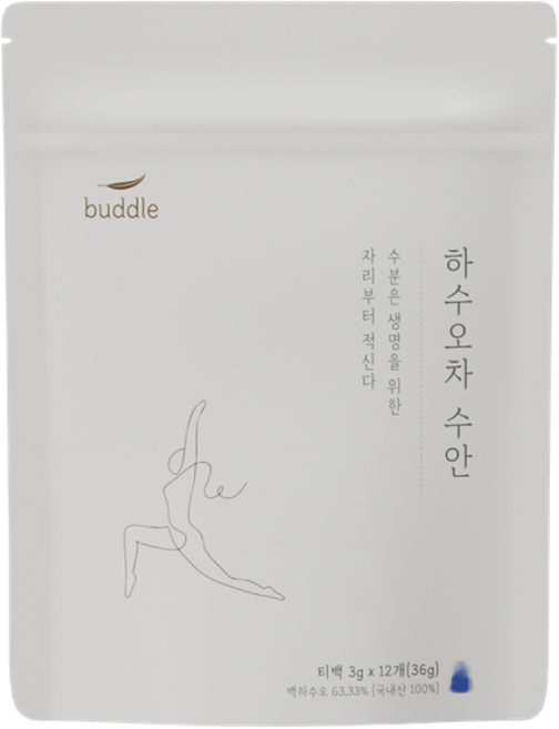 [오늘출발] 버들 100% 국내산 백하수오차 수안 (갱년기 속건조), 12개, 3g