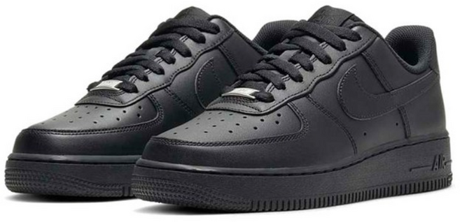 나이키 에어포스1 07 로우 트리플 블랙 스니커즈 DD8959-001