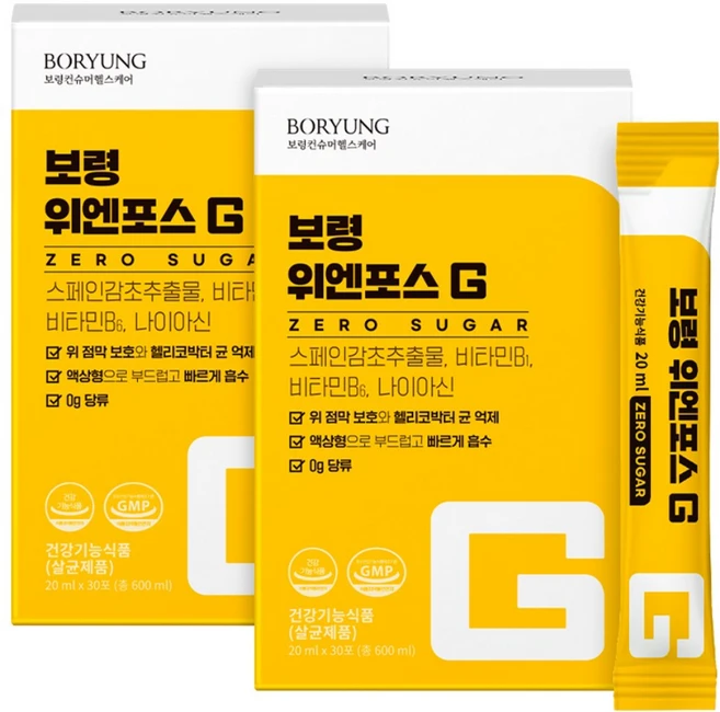 보령 위엔포스 G 액상형, 30회분, 2개 - 쿠팡