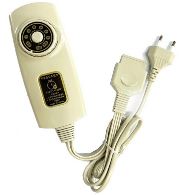 골드 전기매트조절기 전기장판조절기 담요조절기 장판조절기 4구조절기 EMF 조절기, 1개