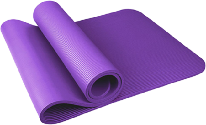 잡잡 두꺼운 NBR 요가매트 20mm, 1개, NBR요가매트 20mm(퍼플)