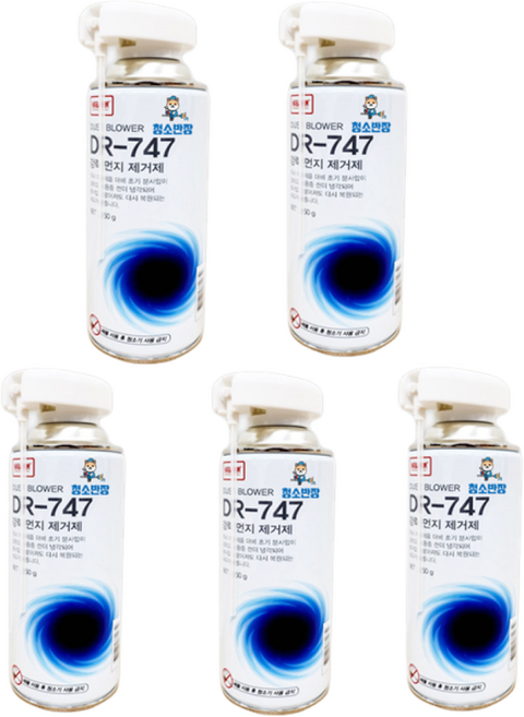 청소반장 다용도 PC 먼지 제거제, 5개