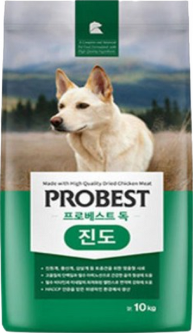 프리미엄 진도 어덜트 곡물 반려견 사료, 10kg