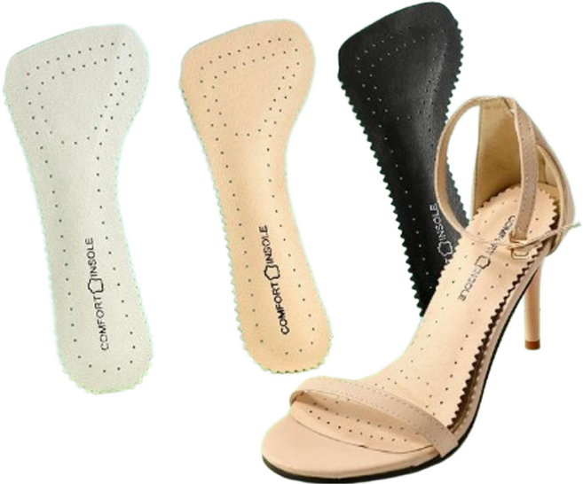 나라올라 간단하고 편하게 붙이는 접착식 여성 구두 쿠션 깔창 3종세트, 1개