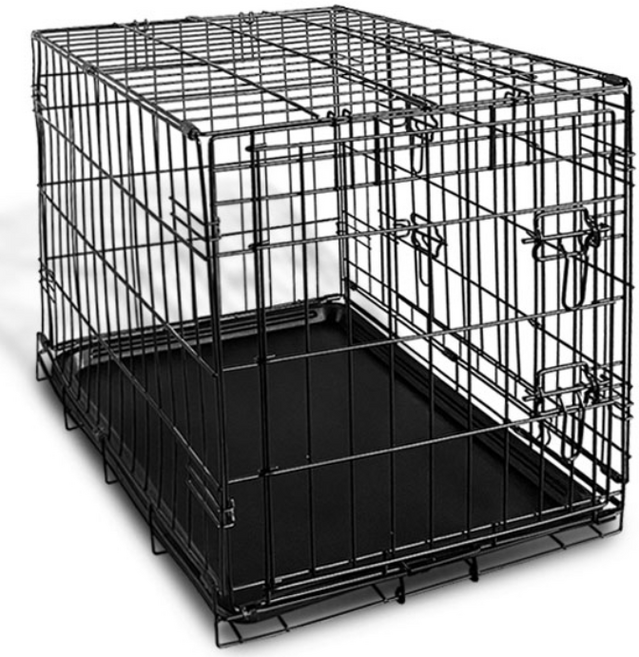 딩동펫 반려동물 초이스 사각 철장, 블랙, 1개