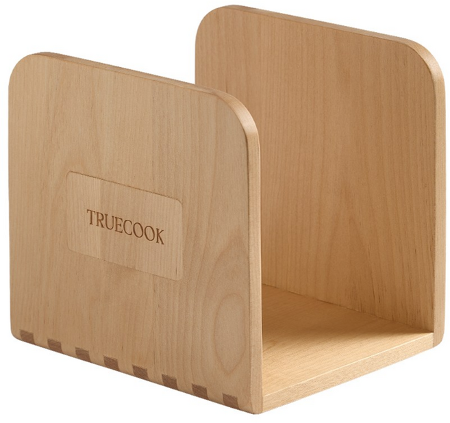 트루쿡 마그넷 멀티 홀더 후라이팬 정리대 거치대, 1개, 버치우드