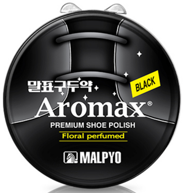 [말표] 아로맥스 구두약 (40g) 흑색