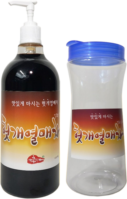 보리장수 대용량 헛개열매차 원액 고농축 헛개수 나무 액상 1000ml 다홍치마, 1개, 1L