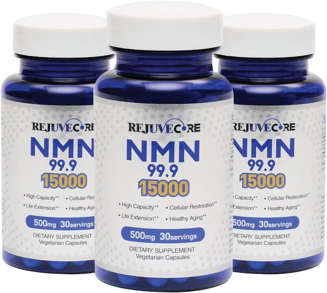 프리미엄 리쥬브코어 NMN15000 고용량 고순도 99.9% 180정 3달치, 3세트, 60정