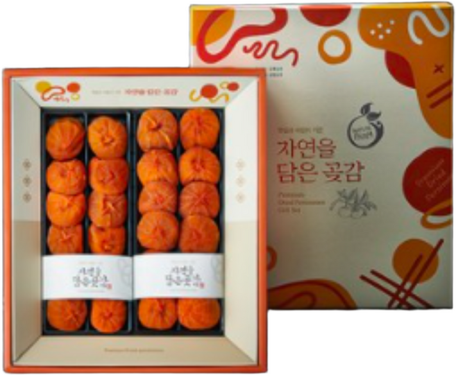 (주)자연팜/더안심플러스 상주곶감기획선물세트(800g) *1+1 기획상품*, 3세트, 1.6kg(800g+800g)