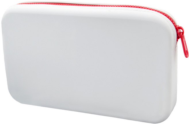 럭스올리브 다용도 화장품 실리콘 방수 파우치 스트랩증정