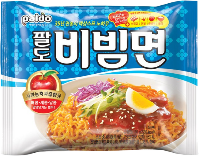 팔도비빔면 156g, 5개