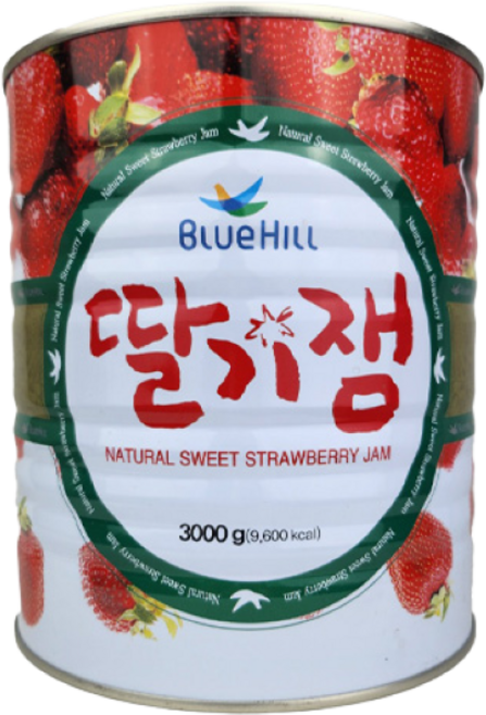 진산 블루힐 딸기쨈(혼합산) 3kg, 1개