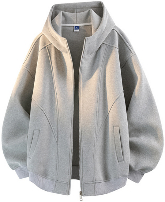 봄가을 집업 후드티 남성 루즈핏 아우터