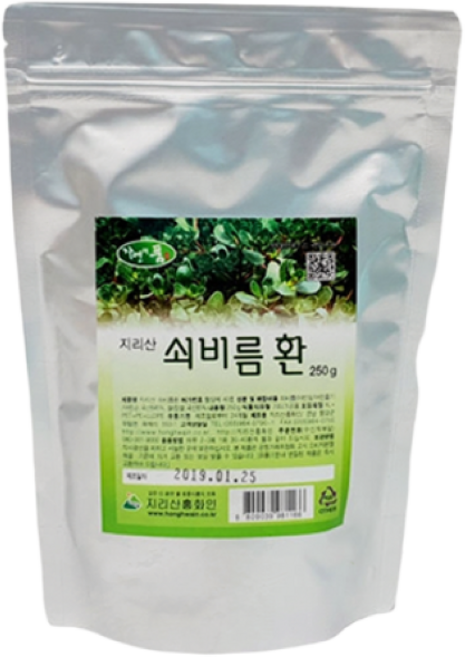 지리산홍화인 쇠비름환 250g, 1개
