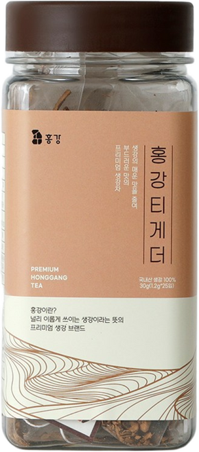 홍강 티게더 차, 1.2g, 25개입, 1개