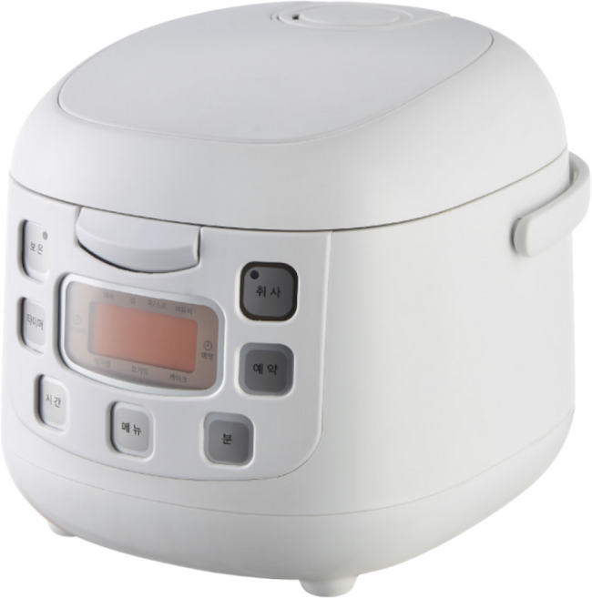 전기보온밥솥 3-4인용 쾌속취사 가정용, 화이트, 전기밥솥