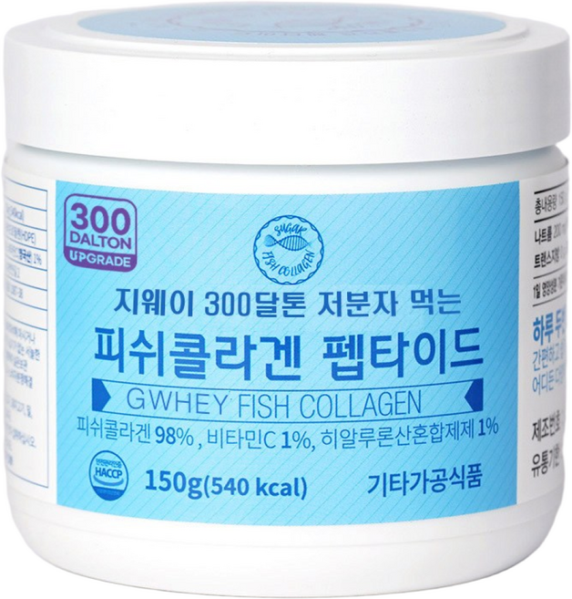 지웨이 슈가 먹는 저분자 피쉬 콜라겐 펩타이드, 25회분, 150g, 1개