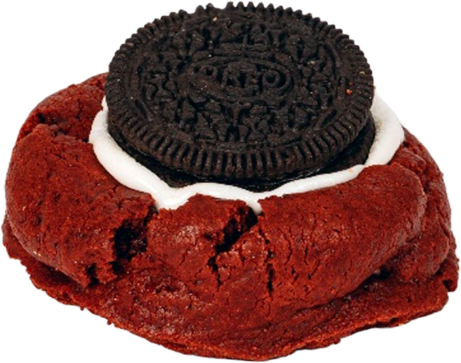 오렌지포인트 수제 레드벨벳 스모어쿠키, 12개, 65g