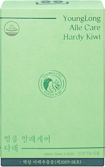 영롱 알레케어 액상 다래추출물, 4개, 400ml