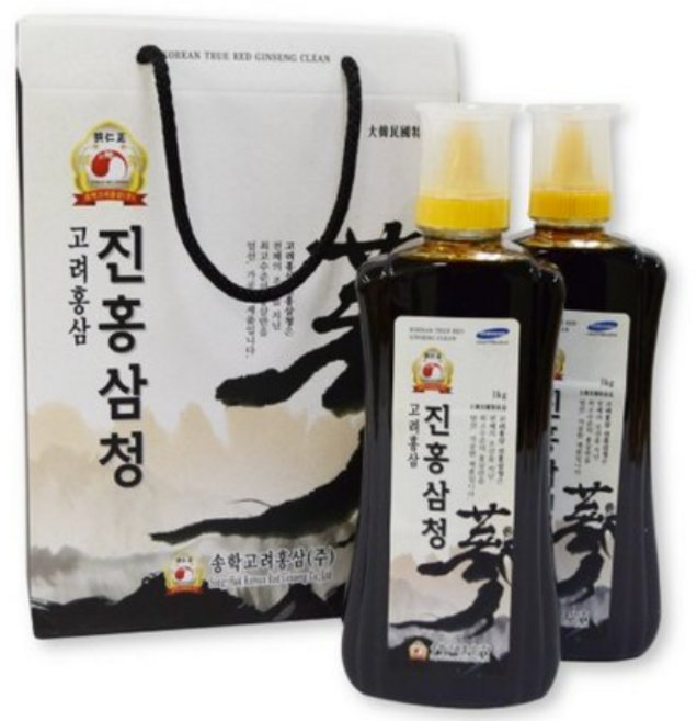 이엘푸드 국산 고려홍삼 진홍삼청 진액 선물세트, 1개