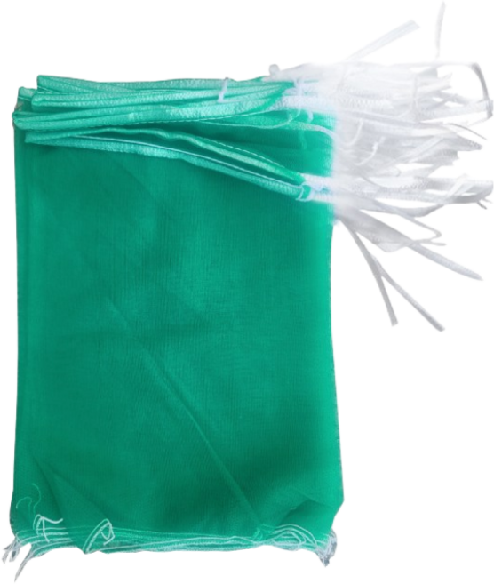 녹색 양파망 주머니 옥수수망 매실망, 25개
